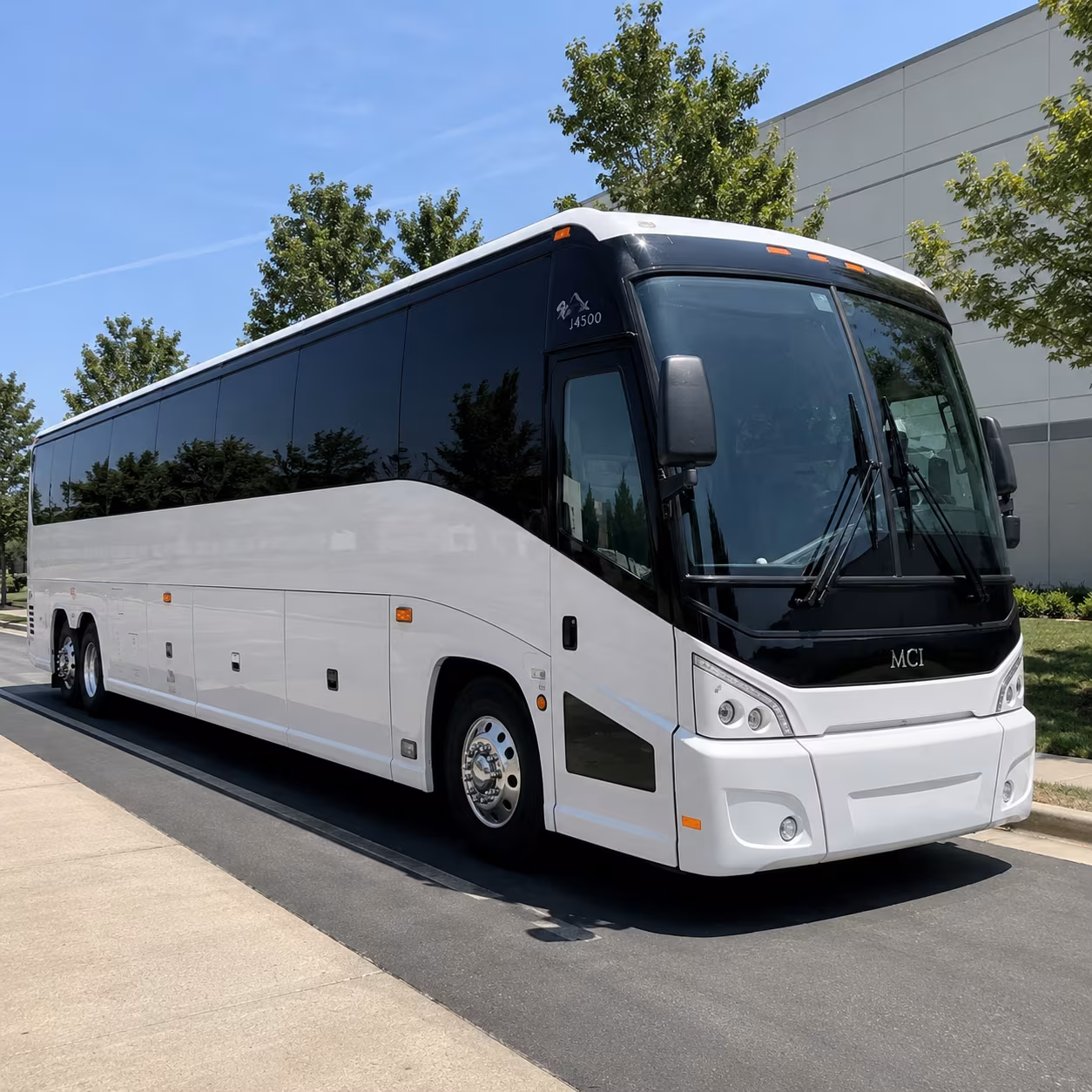 one bus keeps your whole group together from pittsburg to shoreline amphitheatre
