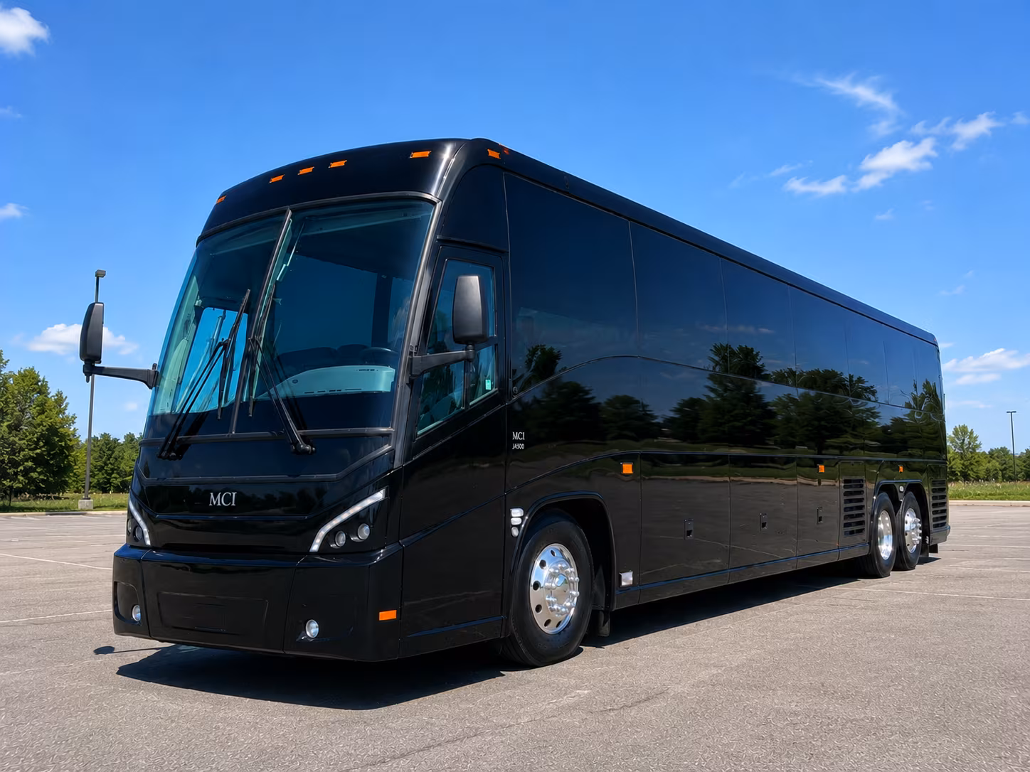 pittsburg bus rental service area