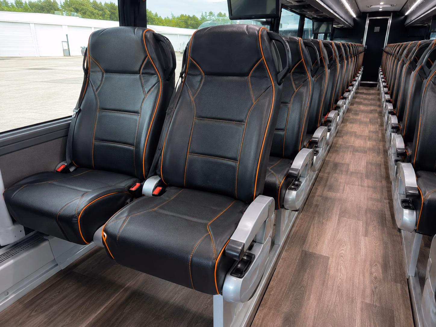 pittsburg charter bus interior