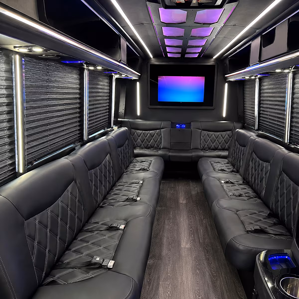 pittsburg party bus rentals inside