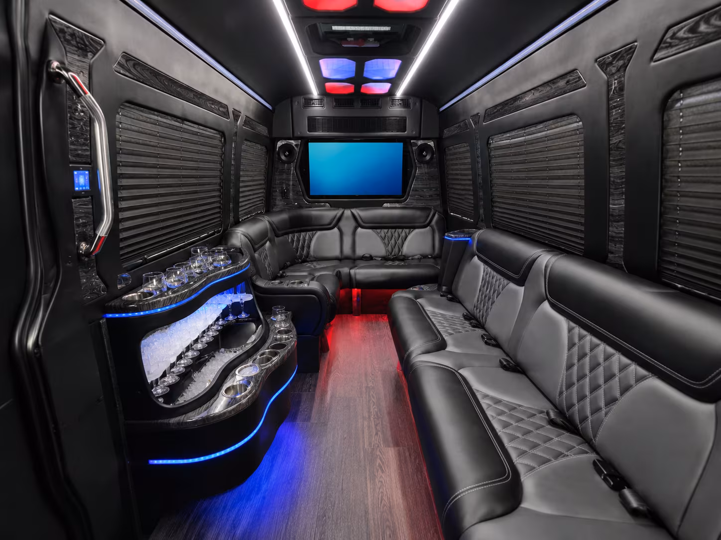 ready for a night at the greek theatre or sap center your bus is waiting